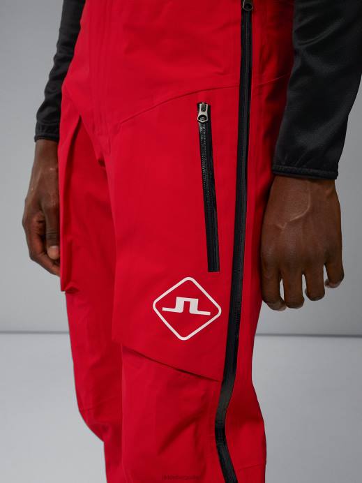 Men J.Lindeberg Barbados Cherry Aerial Shell Pant Clothing 8R621310