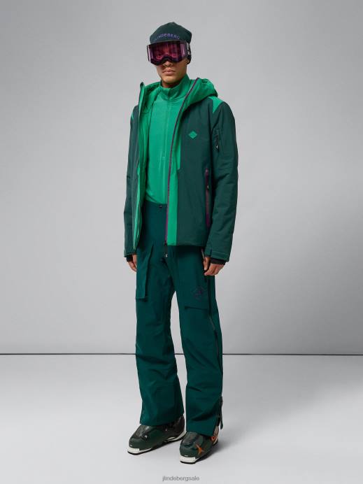 Men J.Lindeberg Ponderosa Pine Aerial Shell Pant Clothing 8R621309