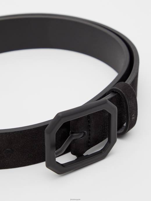 Women J.Lindeberg Black Bibbi Golf Belt Accessory 8R622876