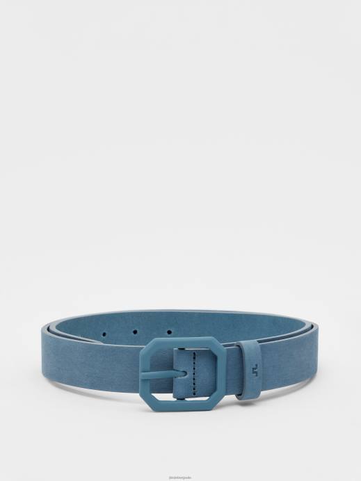 Women J.Lindeberg Captains Blue Bibbi Golf Belt Accessory 8R622878