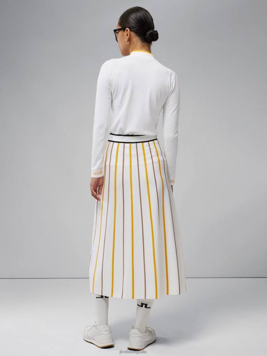 Women J.Lindeberg Daylily Manhattan Knitted Skirt Clothing 8R622699