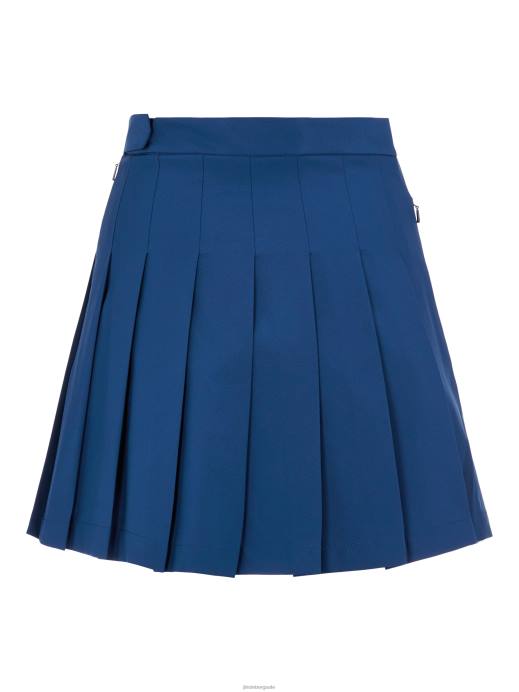 Women J.Lindeberg Midnight Blue Adina Golf Skirt Clothing 8R622762