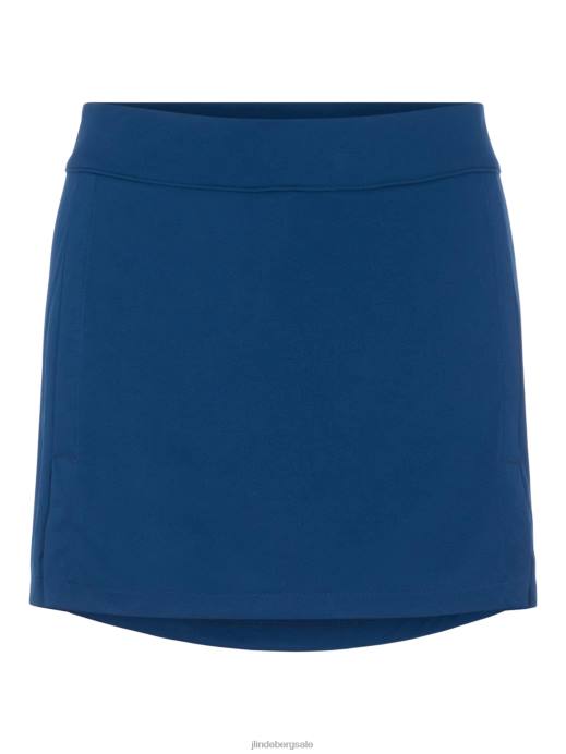 Women J.Lindeberg Midnight Blue Amelie Golf Skirt Clothing 8R622752