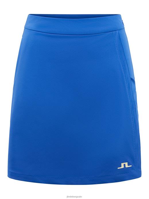Women J.Lindeberg Nautical Blue Scarlett Skort Clothing 8R622676