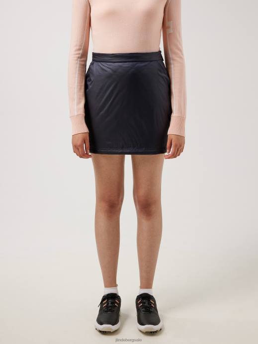 Women J.Lindeberg Navy Lo Padded Golf Skirt Clothing 8R622740