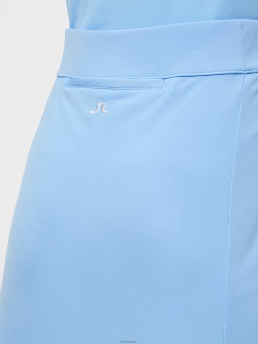 Women J.Lindeberg Summer Blue Amelie Mid-Length Skirt Clothing 8R622747