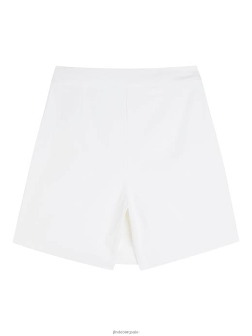 Women J.Lindeberg White Scarlett Skort Clothing 8R622678