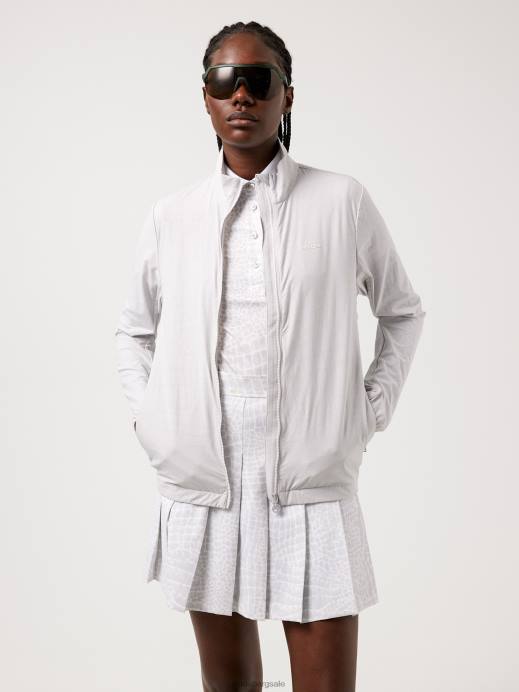 Women J.Lindeberg Micro Chip Croco Akira Golf Jacket Clothing 8R622873