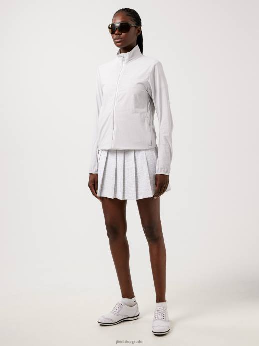 Women J.Lindeberg Micro Chip Croco Akira Golf Jacket Clothing 8R622873