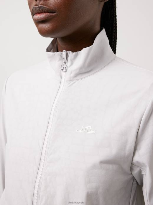 Women J.Lindeberg Micro Chip Croco Akira Golf Jacket Clothing 8R622873