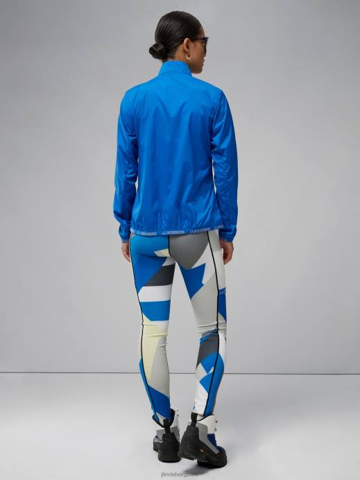 Women J.Lindeberg Nautical Blue Tenley Jacket Clothing 8R622843