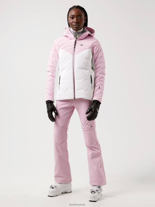 Women J.Lindeberg Pink Lavender Crystal Down Jacket Clothing 8R622868