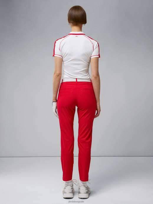 Women J.Lindeberg Barbados Cherry Pia Pant Clothing 8R622781