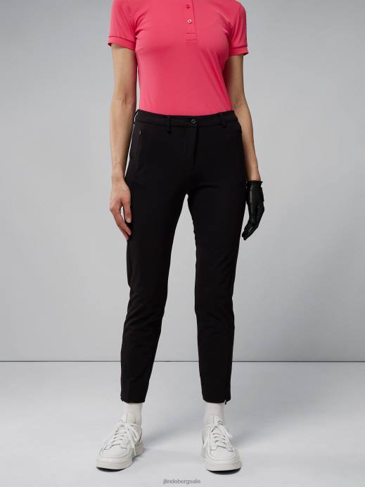 Women J.Lindeberg Black Maria Pant Clothing 8R622777