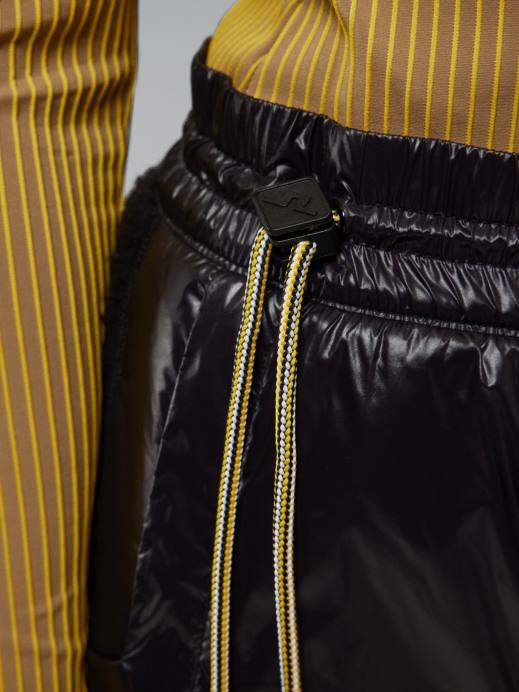 Women J.Lindeberg Black Vega Pile Shorts Clothing 8R622790