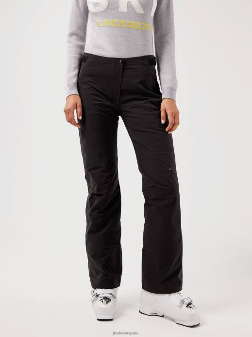 Women J.Lindeberg Black Watson Ski Pant Clothing 8R622806