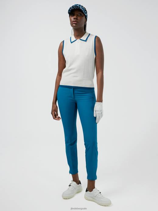 Women J.Lindeberg Moroccan Blue Pia Golf Pant Clothing 8R622802