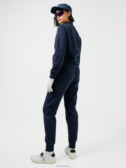 Women J.Lindeberg Navy Alpha Pant Clothing 8R622793