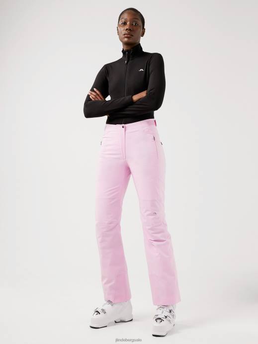 Women J.Lindeberg Pink Lavender Watson Ski Pant Clothing 8R622807