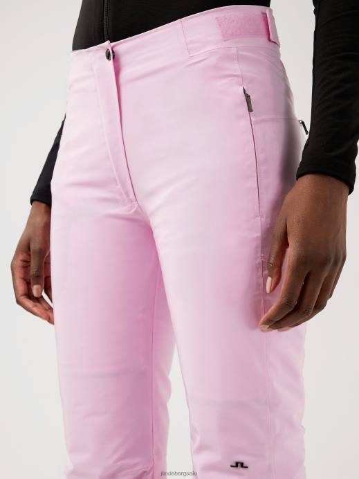 Women J.Lindeberg Pink Lavender Watson Ski Pant Clothing 8R622807