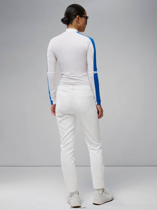 Women J.Lindeberg White Pia Pant Clothing 8R622780