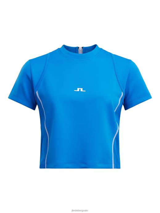 Women J.Lindeberg Skydiver Ahava Golf Top Clothing 8R622641