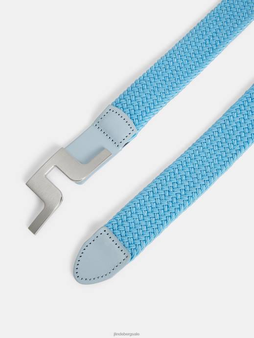 Women J.Lindeberg Little Boy Blue Lykke Braided Belt Accessory 8R621951