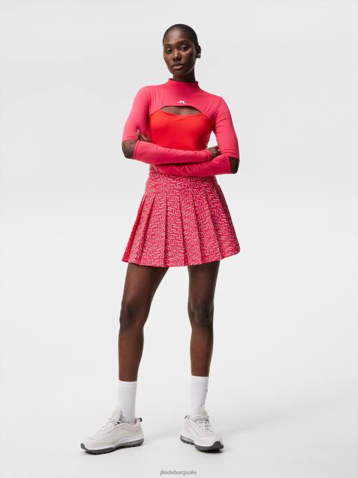 Women J.Lindeberg Azalea Bridge Swirl Adina Print Skirt Clothing 8R621675