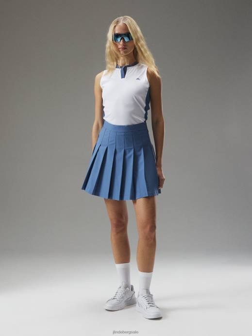 Women J.Lindeberg Blue Horizon Adina Skirt Clothing 8R621686