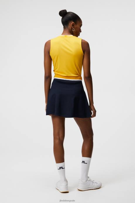 Women J.Lindeberg Citrus Frida Knitted Skirt Clothing 8R621626