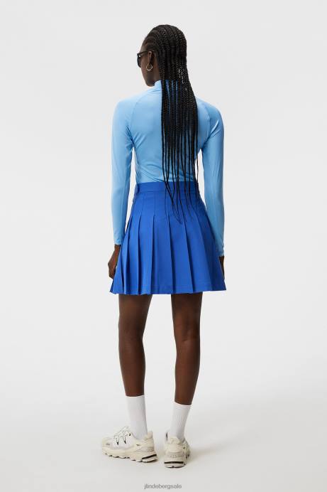 Women J.Lindeberg Dazzling Blue Adina Skirt Clothing 8R621573