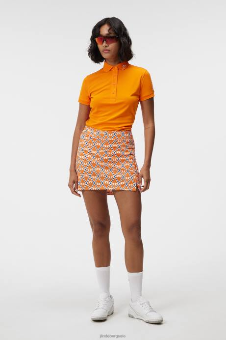 Women J.Lindeberg Exuberance Diamond Amelie Mid-Length Print Skirt Clothing 8R621580