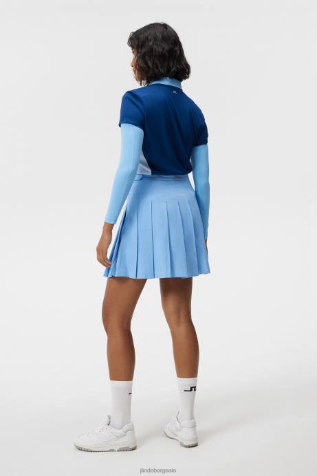 Women J.Lindeberg Little Boy Blue Adina Skirt Clothing 8R621572