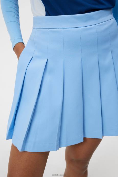 Women J.Lindeberg Little Boy Blue Adina Skirt Clothing 8R621572