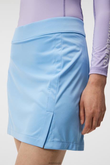 Women J.Lindeberg Little Boy Blue Amelie Mid-Length Skirt Clothing 8R621584