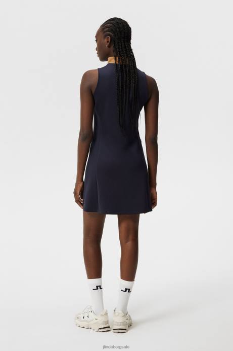 Women J.Lindeberg Navy Ruby Dress Clothing 8R621595