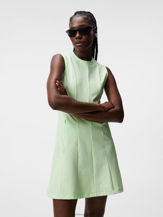 Women J.Lindeberg Patina Green Jasmin Dress Clothing 8R621630