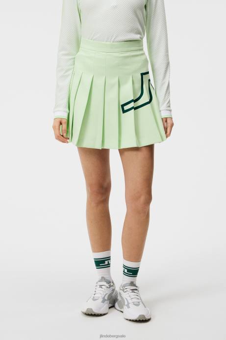 Women J.Lindeberg Patina Green Naomi Skirt Clothing 8R621673