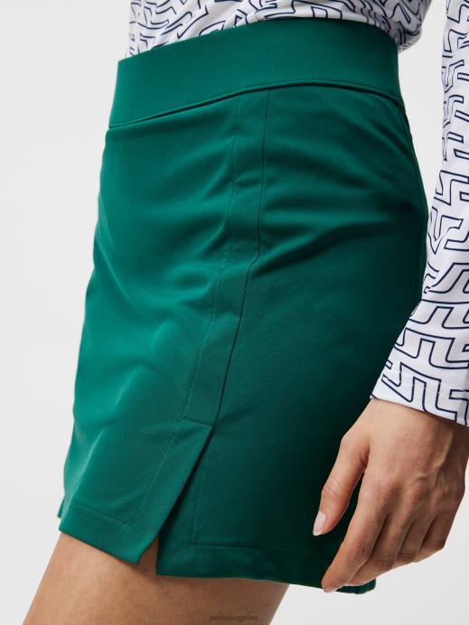 Women J.Lindeberg Rain Forest Amelie Mid Skirt Clothing 8R621640