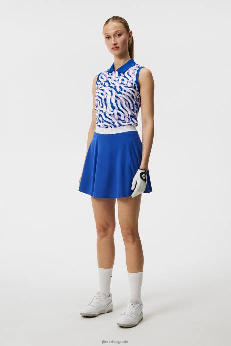 Women J.Lindeberg Surf the Web Mimi Skirt Clothing 8R621604