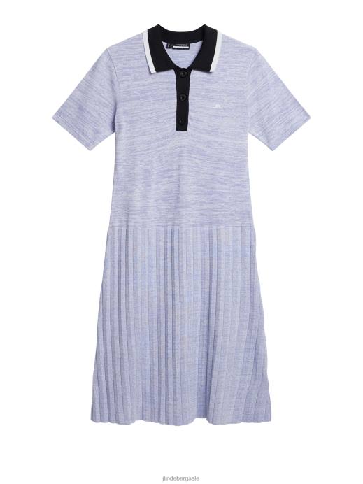Women J.Lindeberg Sweet Lavender Holly Knitted Dress Clothing 8R621556