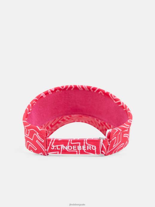 Women J.Lindeberg Azalea Bridge Swirl Bon Print Visor Accessory 8R622002
