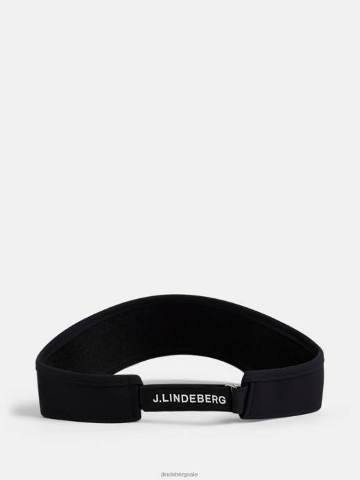 Women J.Lindeberg Black Yada Visor Accessory 8R622021