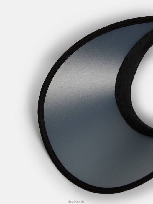 Women J.Lindeberg Black Zenna Diadem Visor Accessory 8R621942