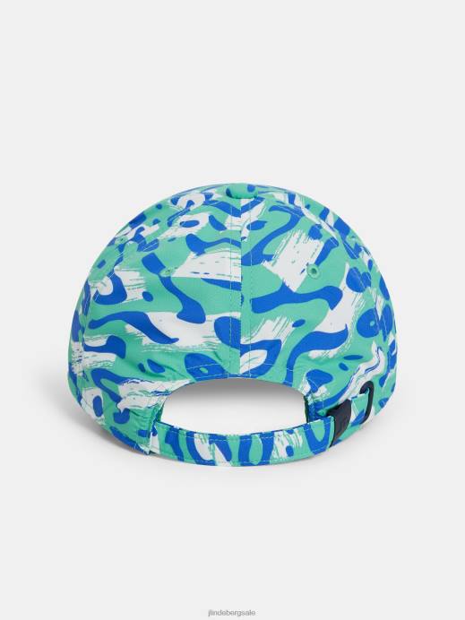 Women J.Lindeberg Caldera Jade Cream Arlene Cap Accessory 8R621952