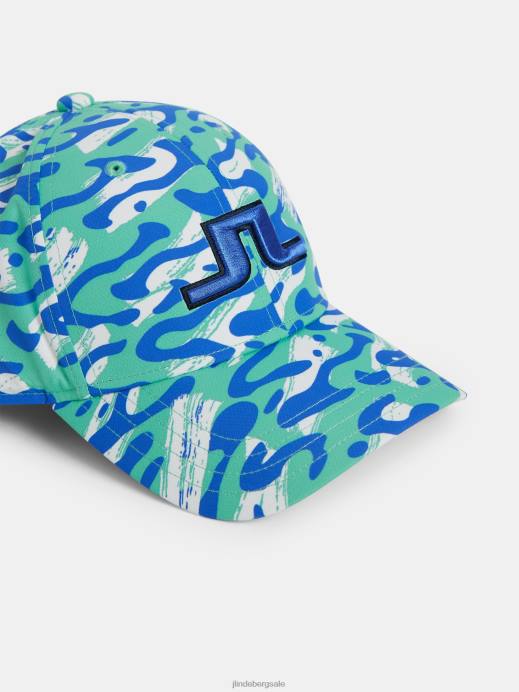 Women J.Lindeberg Caldera Jade Cream Arlene Cap Accessory 8R621952
