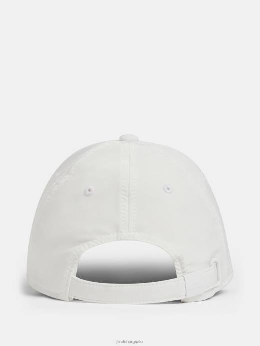 Women J.Lindeberg White Anga Cap Accessory 8R622005