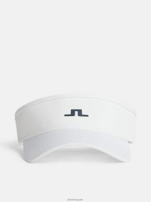Women J.Lindeberg White Yada Visor Accessory 8R621968