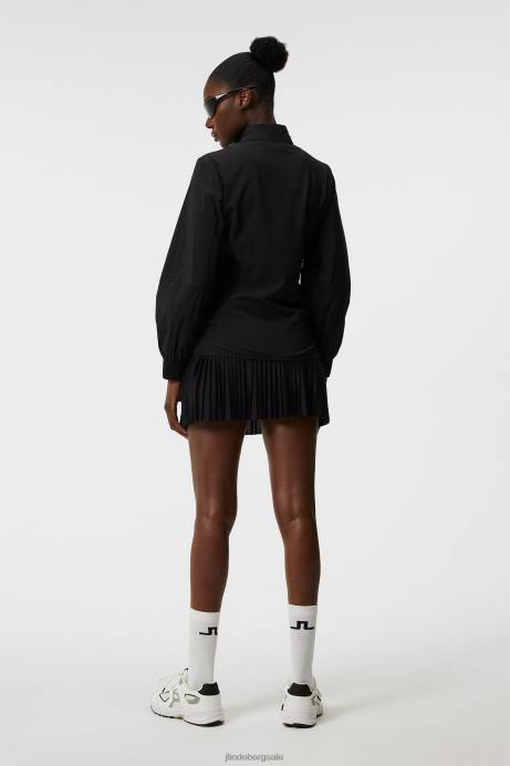 Women J.Lindeberg Black Raelynn Jacket Clothing 8R621937