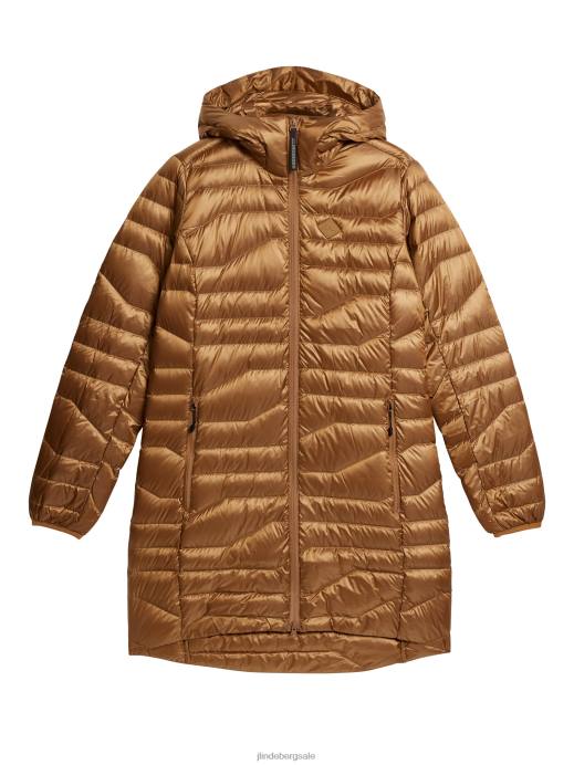 Women J.Lindeberg Chipmunk Cliff Light Down Parka Clothing 8R621914